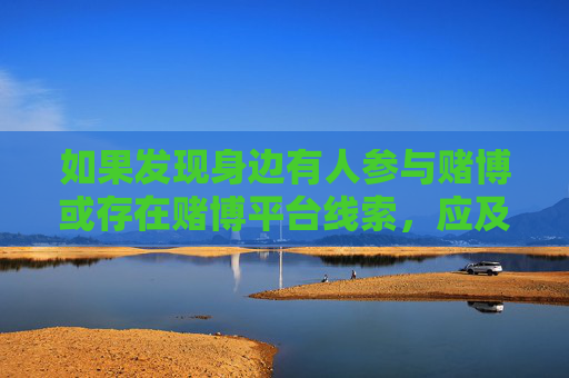 如果发现身边有人参与赌博或存在赌博平台线索，应及时向公安机关举报，共同营造风清气正的社会环境。让我们携手抵制赌博，共建法治、和谐、美好的社会，举报赌博线索，共建风清气正社会