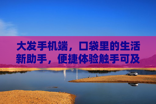 大发手机端，口袋里的生活新助手，便捷体验触手可及，大发手机端，口袋里的生活新助手