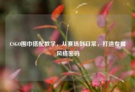 CSGO围巾搭配教学，从赛场到日常，打造专属风格密码