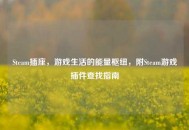 Steam插座，游戏生活的能量枢纽，附Steam游戏插件查找指南