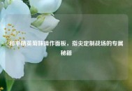 和平精英菊妹操作面板，指尖定制战场的专属秘籍