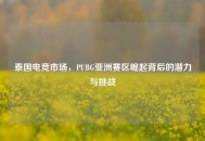 泰国电竞市场，PUBG亚洲赛区崛起背后的潜力与挑战