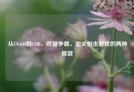 从CS:GO到COD，双雄争霸，定义射击游戏的两种极致