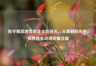 和平精英团竞徽章全阶排名，从青铜到传奇，每枚皆是战场荣耀注脚
