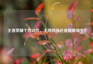 王者荣耀个性动作，无用鸡肋还是隐藏细节？