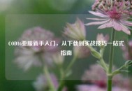 COD16亚服新手入门，从下载到实战技巧一站式指南