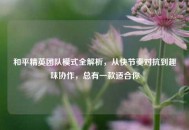 和平精英团队模式全解析，从快节奏对抗到趣味协作，总有一款适合你