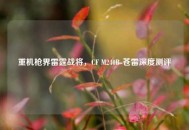 重机枪界雷霆战将，CF M240B-苍雷深度测评