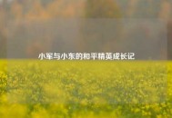 小军与小东的和平精英成长记