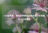 CSGO任务房，竞技世界里的另类乐园，任务模式入口全揭秘