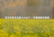 华为手机无法进入PUBG？一文理清背后原因
