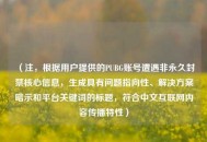 （注，根据用户提供的PUBG账号遭遇非永久封禁核心信息，生成具有问题指向性、解决方案暗示和平台关键词的标题，符合中文互联网内容传播特性）