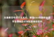 从像素符号到文化名片，解锁CSGO外国职业选手头像里的全球玩家身份密码