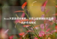 Steam大型活动全解析，从线上促销到社区互动的多样化形式