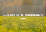 Steam磁盘用量卡壳之谜，玩家遭遇硬盘过山车式波动