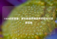 CSGO点形准星，掌控地图微观战术的密码与设置指南