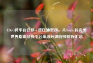 CSGO跨平台迁移+液压油更换，从Steam转完美世界指南及换平台车液压油视频教程汇总