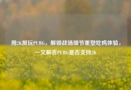用2K屏玩PUBG，解锁战场细节重塑吃鸡体验，一文解答PUBG是否支持2K