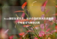 Steam国区玩家生态，从小众狂欢到大众浪潮的十年蜕变与身份认同