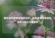 藏在身份牌里的博弈进阶，和平精英内鬼图标等级与标记头像解析