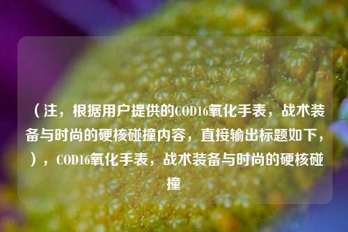 (注,根据用户提供的COD16氧化手表,战术装备与时尚的硬核碰撞内容,直接输出标题如下,),COD16氧化手表,战术装备与时尚的硬核碰撞