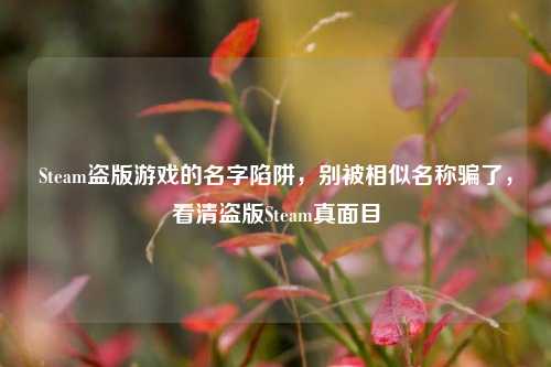 Steam盗版游戏的名字陷阱,别被相似名称骗了,看清盗版Steam真面目