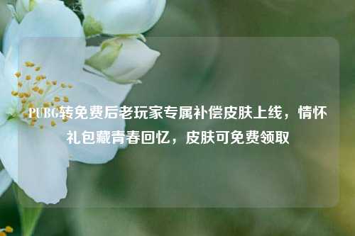 PUBG转免费后老玩家专属补偿皮肤上线,情怀礼包藏青春回忆,皮肤可免费领取