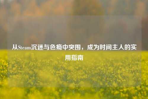 从Steam沉迷与色瘾中突围,成为时间主人的实用指南
