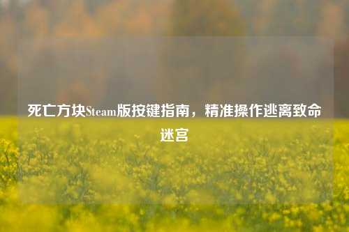 死亡方块Steam版按键指南,精准操作逃离致命迷宫