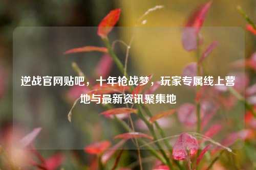 逆战官网贴吧,十年枪战梦,玩家专属线上营地与最新资讯聚集地