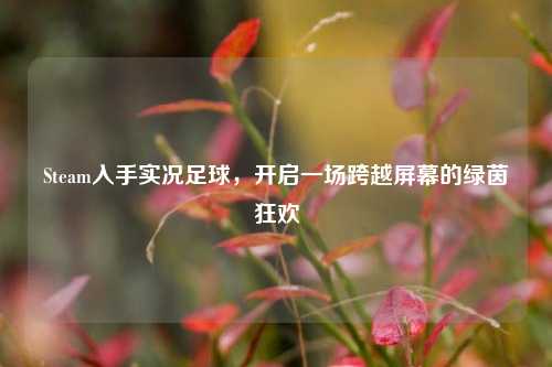 Steam入手实况足球,开启一场跨越屏幕的绿茵狂欢