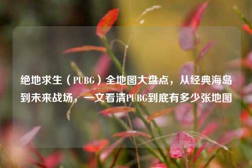 绝地求生(PUBG)全地图大盘点,从经典海岛到未来战场,一文看清PUBG到底有多少张地图