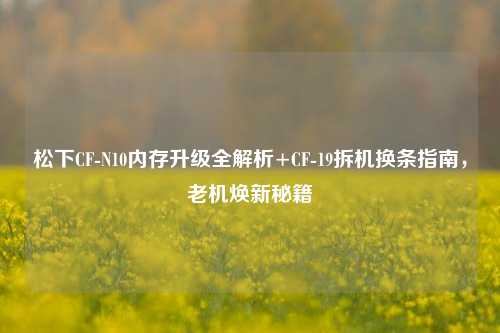 松下CF-N10内存升级全解析+CF-19拆机换条指南,老机焕新秘籍